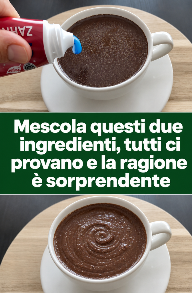 Mescola questi due ingredienti, tutti ci provano e la ragione è sorprendente