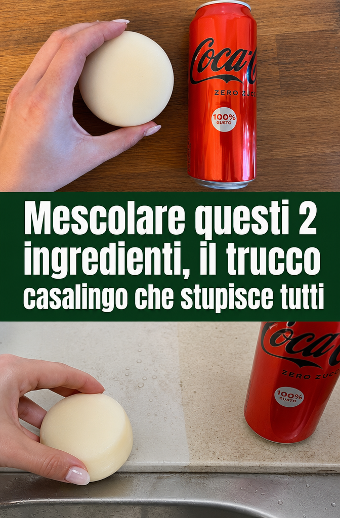 Mescolare questi 2 ingredienti, il trucco casalingo che stupisce tutti