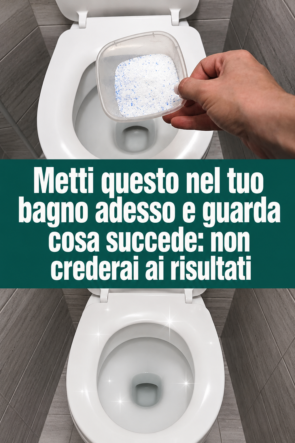 Metti questo nel tuo bagno adesso e guarda cosa succede: non crederai ai risultati