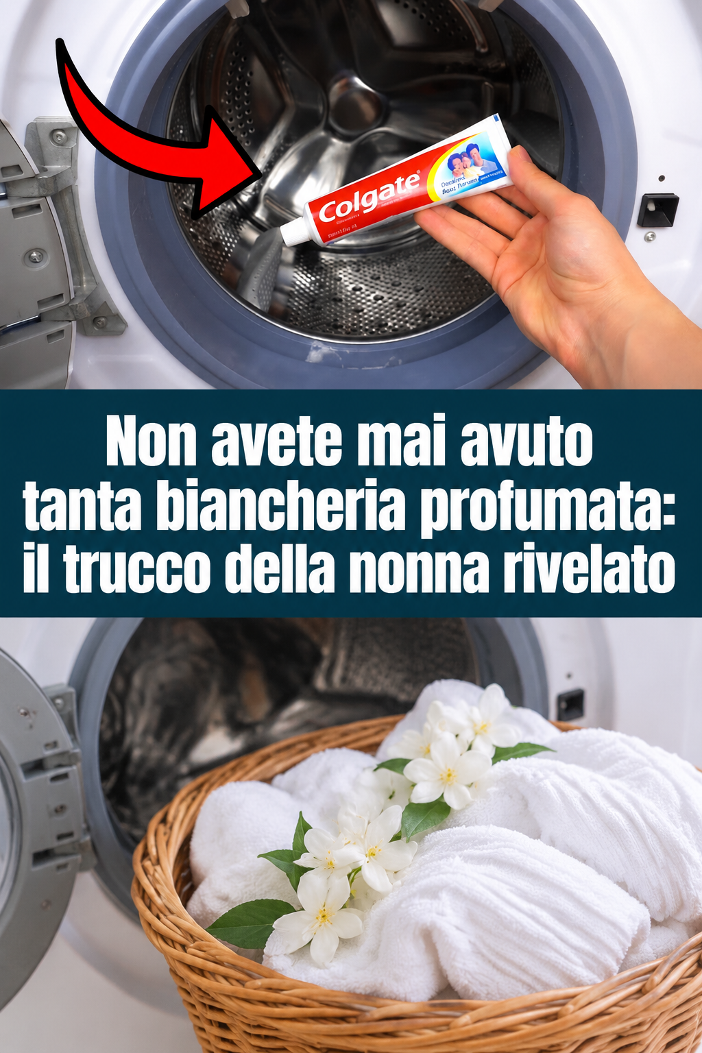 Non avete mai avuto tanta biancheria profumata: il trucco della nonna rivelato