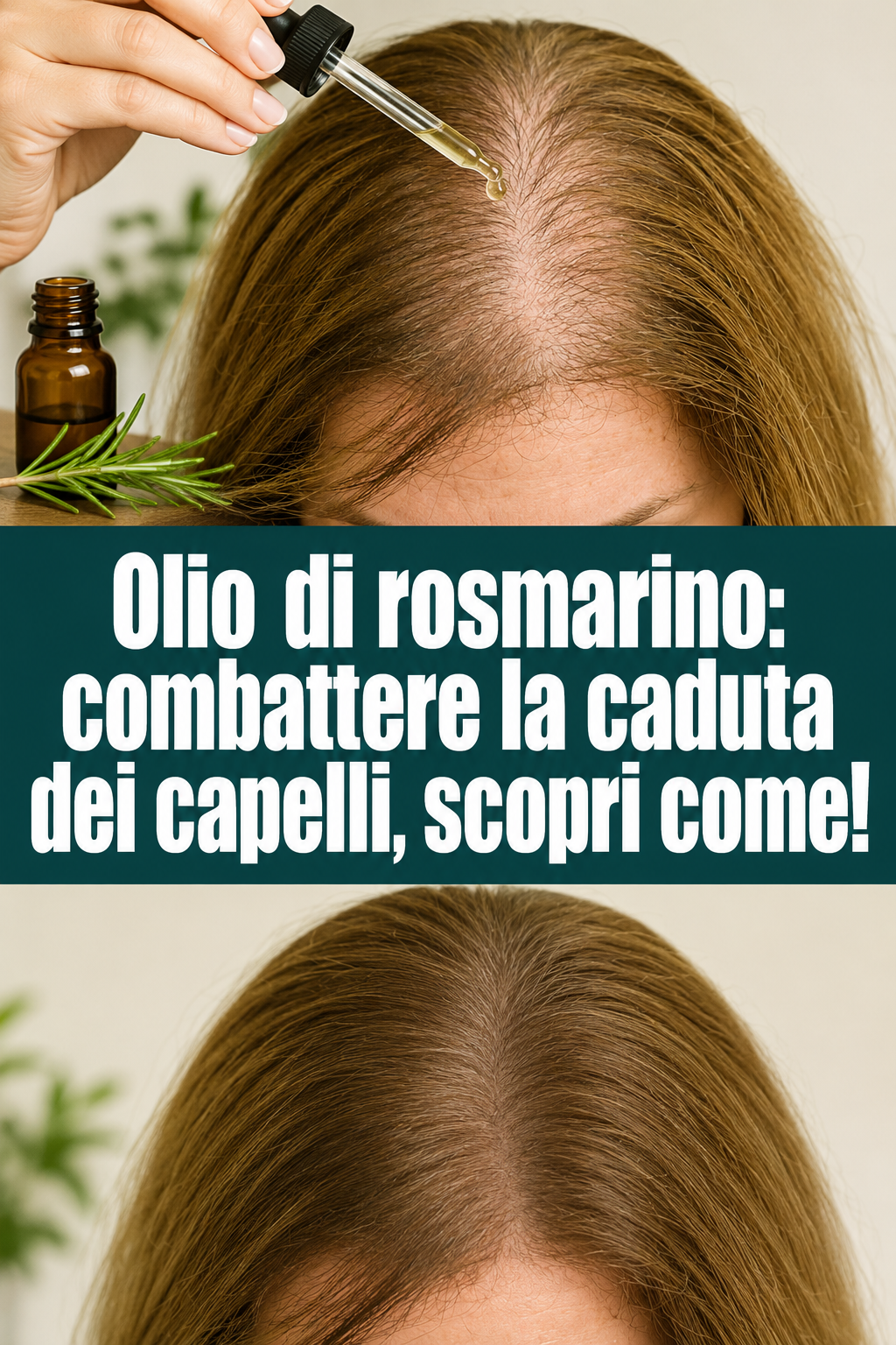 Olio di rosmarino: combattere la caduta dei capelli, scopri come!