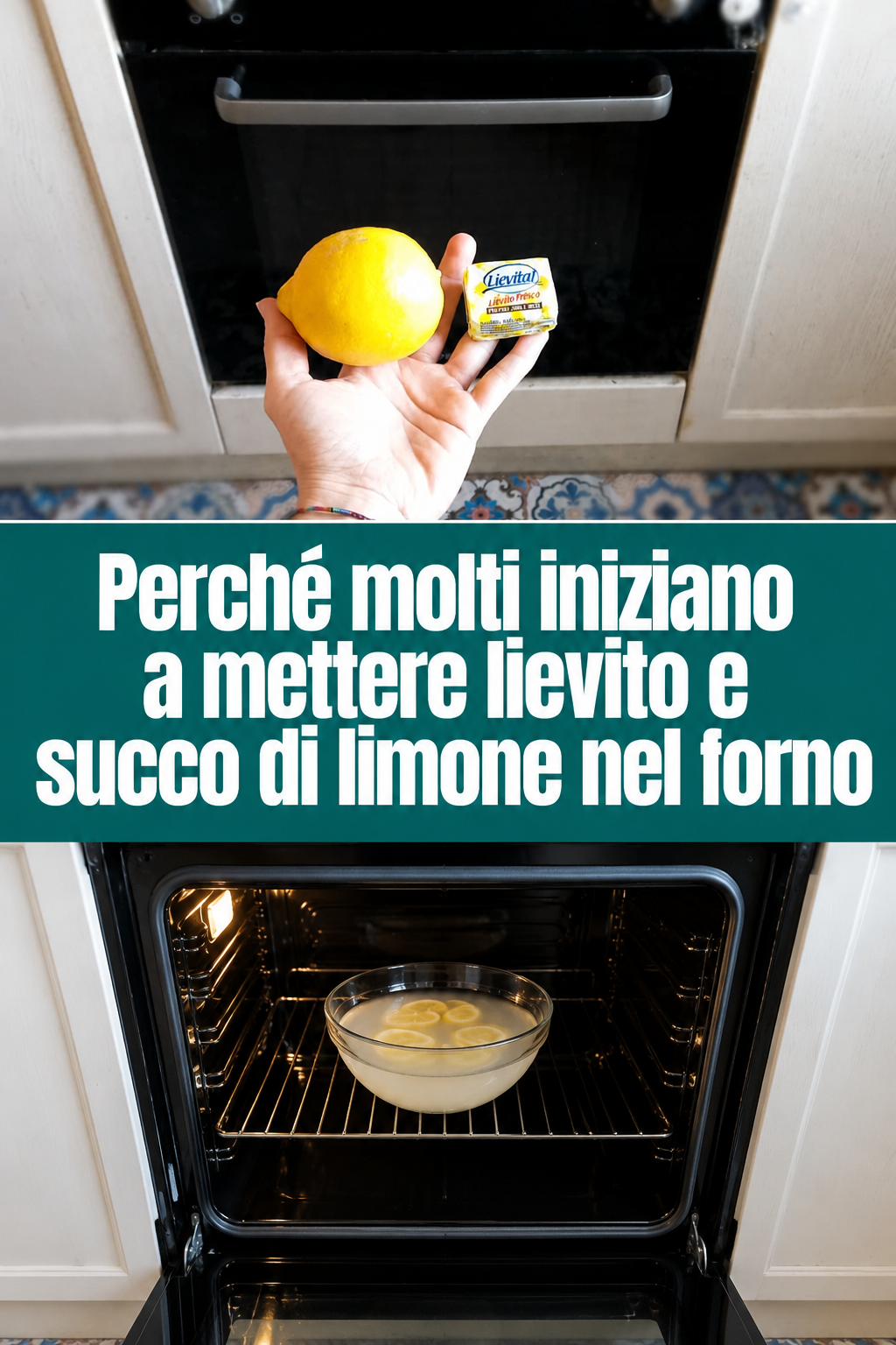Perché molti iniziano a mettere lievito e succo di limone nel forno