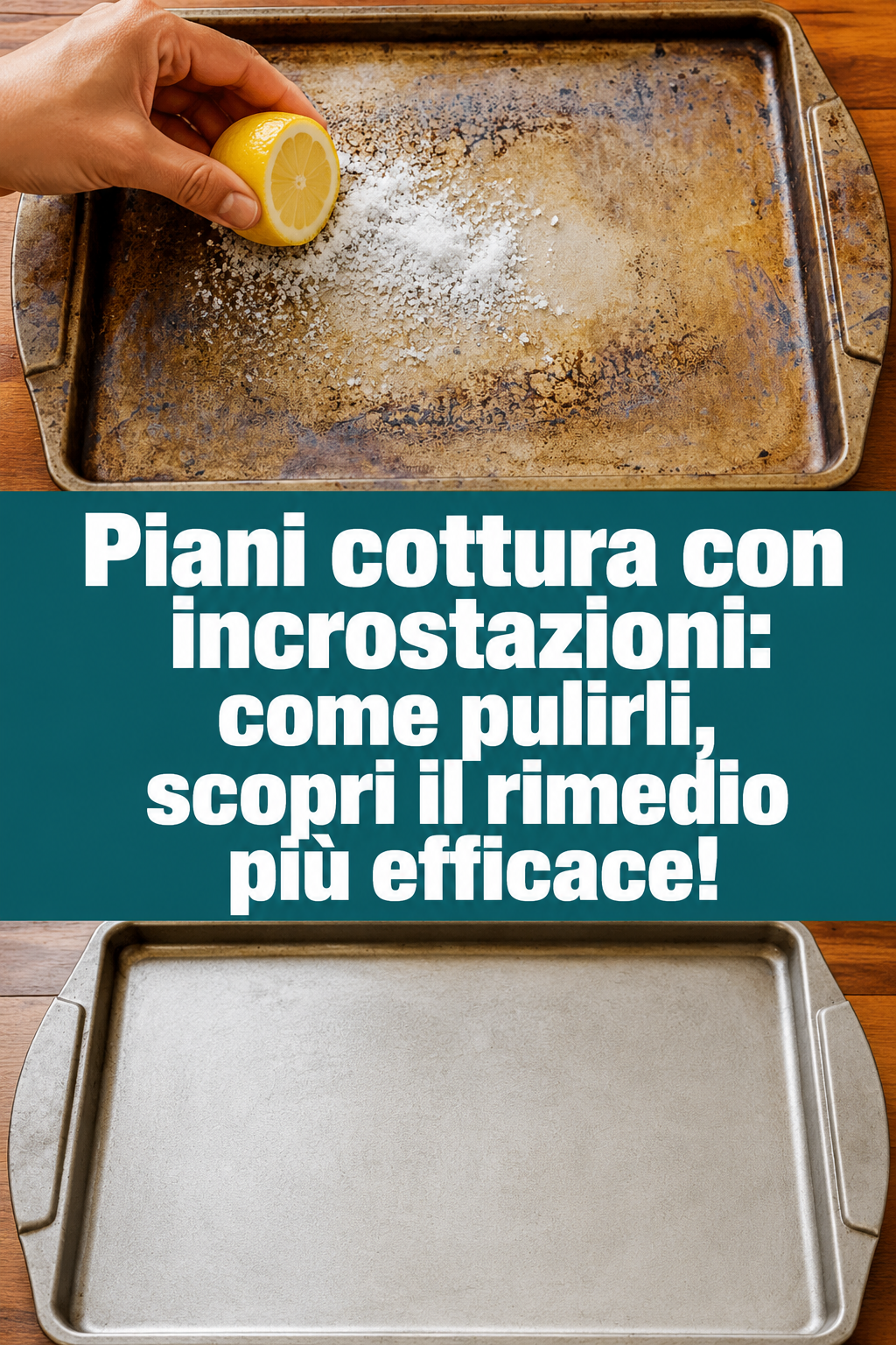Piani cottura con incrostazioni: come pulirli, scopri il rimedio più efficace!