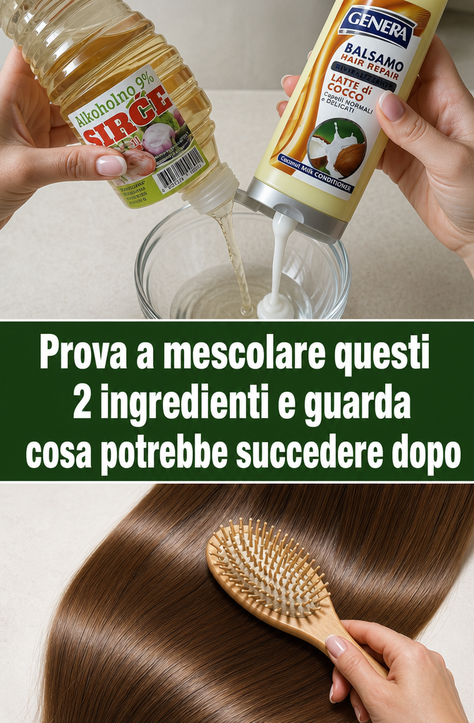 Prova a mescolare questi 2 ingredienti e guarda cosa potrebbe succedere dopo