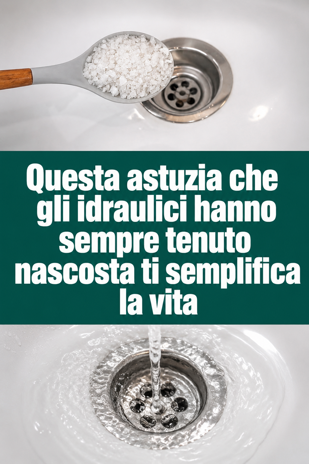 Questa astuzia che gli idraulici hanno sempre tenuto nascosta ti semplifica la vita