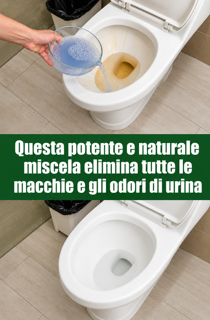 Questa potente e naturale miscela elimina tutte le macchie e gli odori di urina