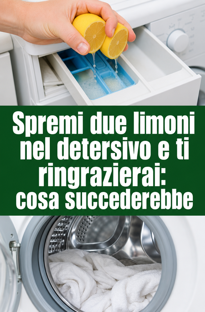 Spremi due limoni nel detersivo e ti ringrazierai: cosa succederebbe
