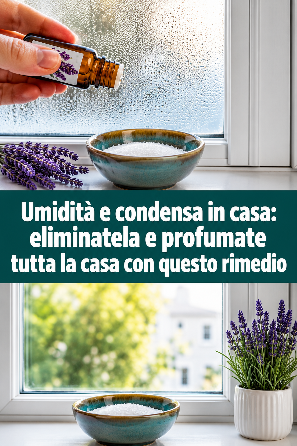 Umidità e condensa in casa: eliminatela e profumate tutta la casa con questo rimedio