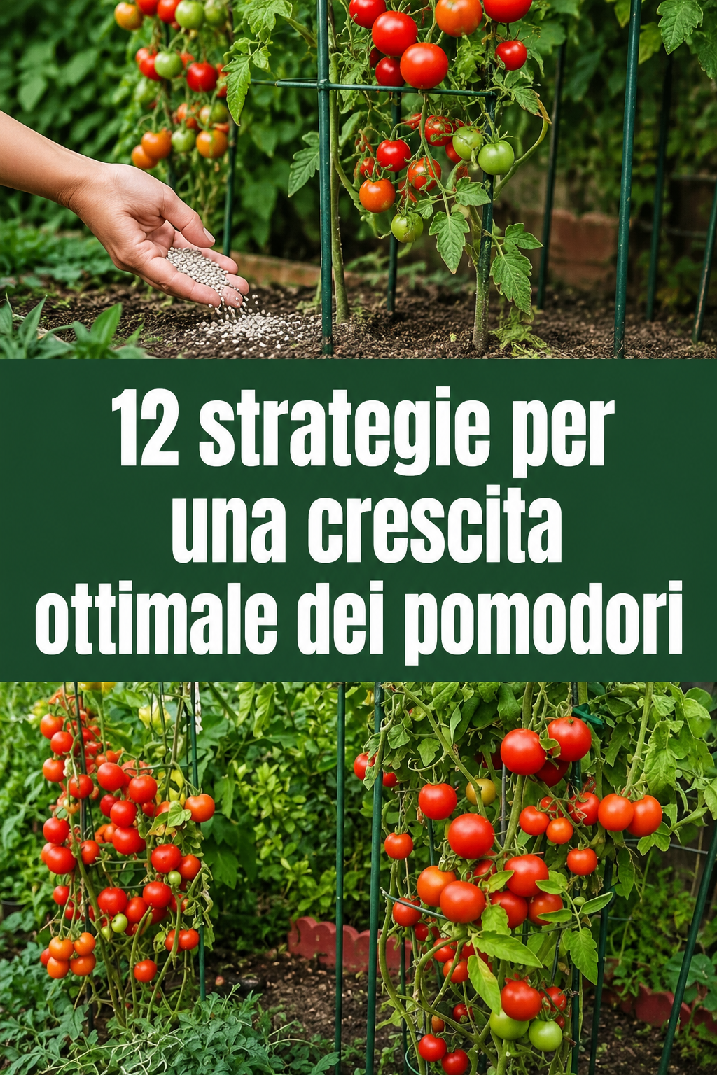 12 strategie per una crescita ottimale dei pomodori