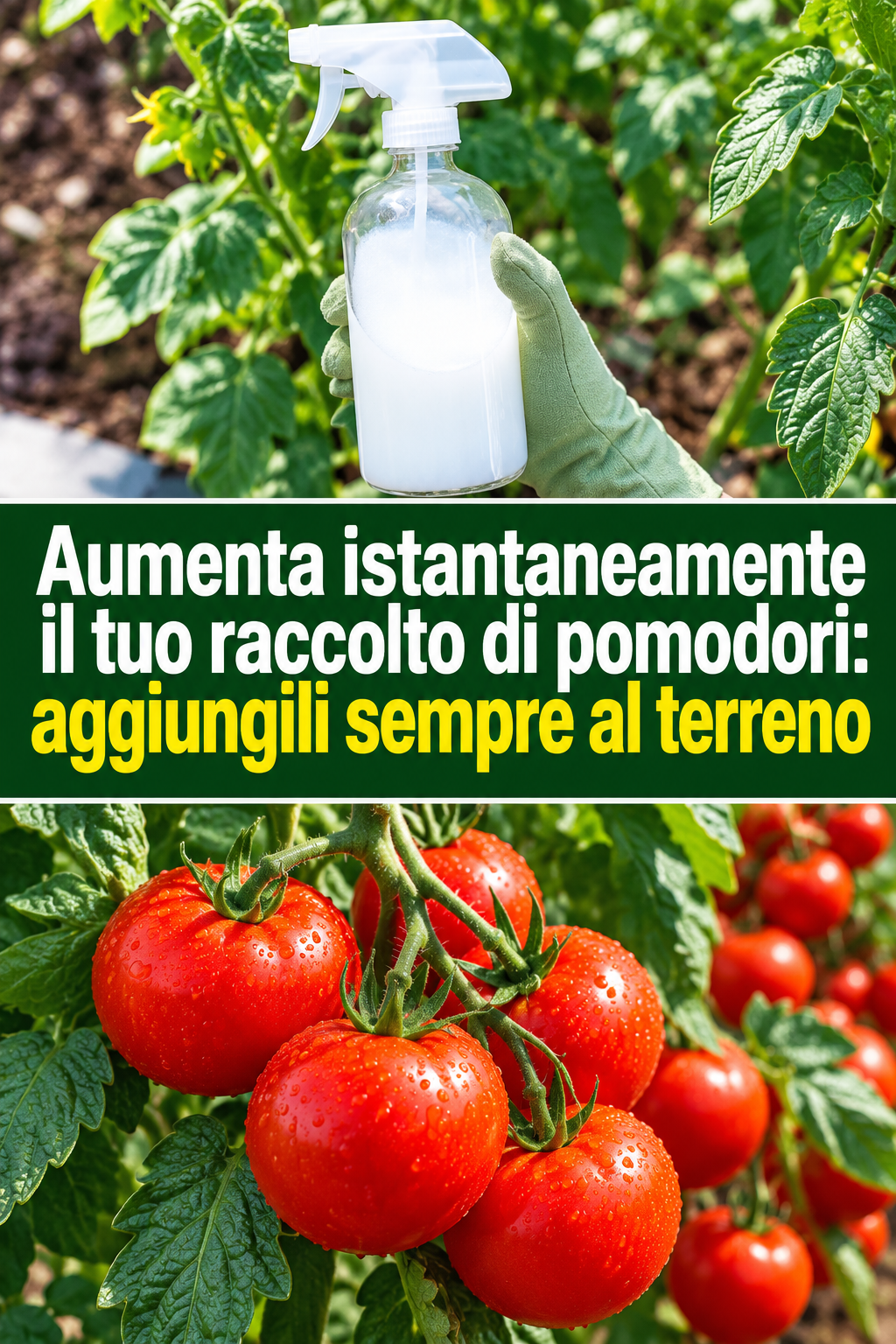 Aumenta istantaneamente il tuo raccolto di pomodori: aggiungili sempre al terreno