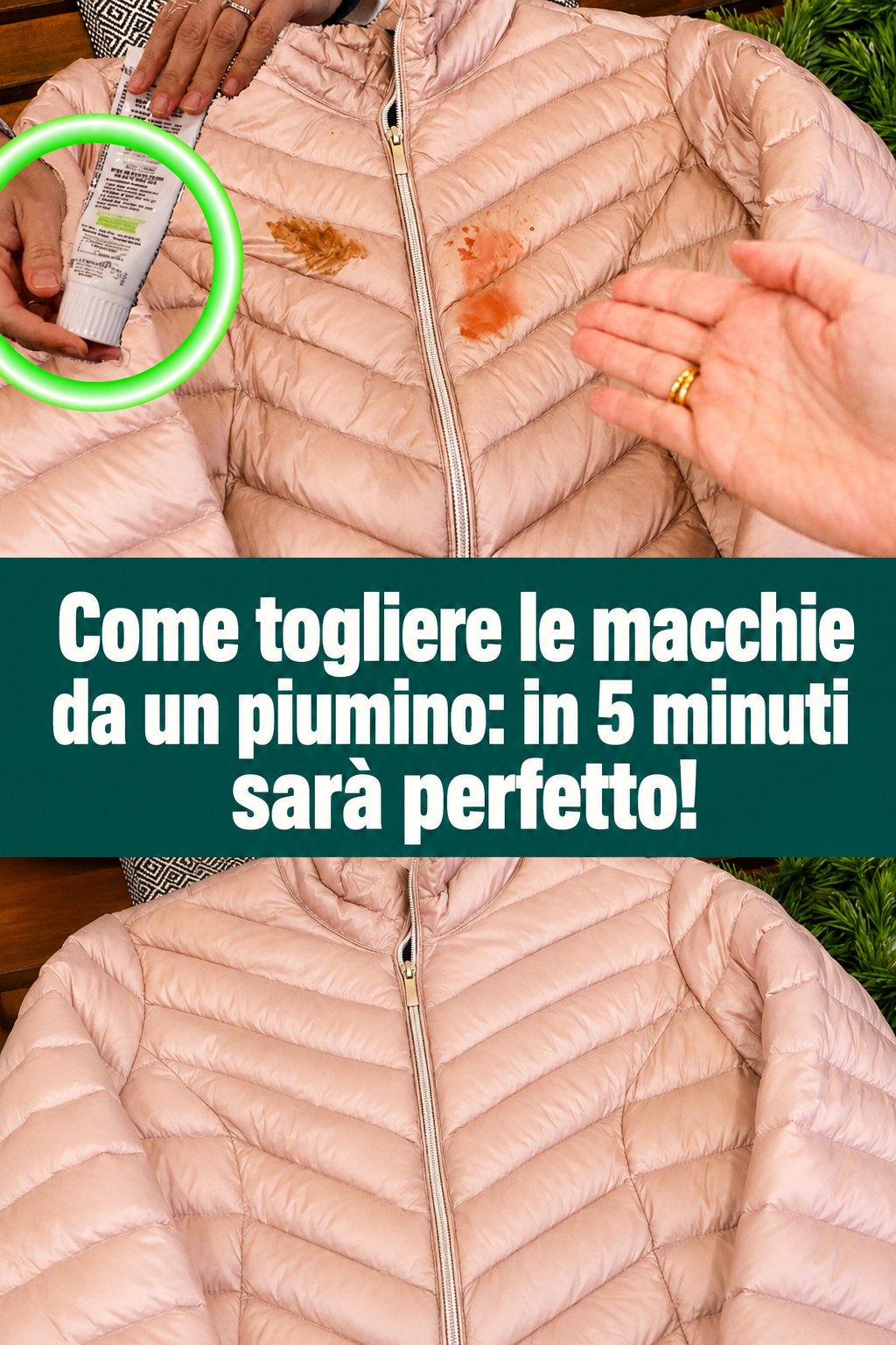 Come togliere le macchie da un piumino: in 5 minuti sarà perfetto!