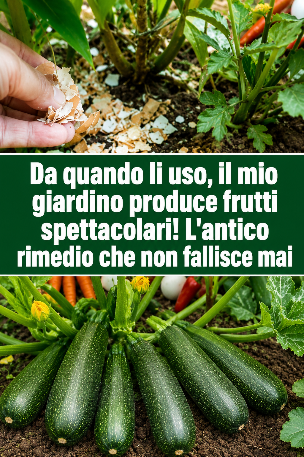 Da quando li uso, il mio giardino produce frutti spettacolari! L’antico rimedio che non fallisce mai