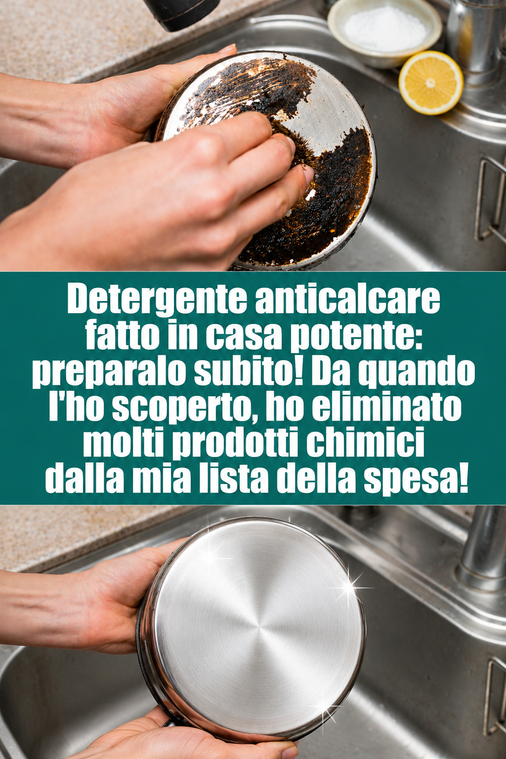 Detergente anticalcare fatto in casa potente: preparalo subito! Da quando l’ho scoperto, ho eliminato molti prodotti chimici dalla mia lista della spesa!