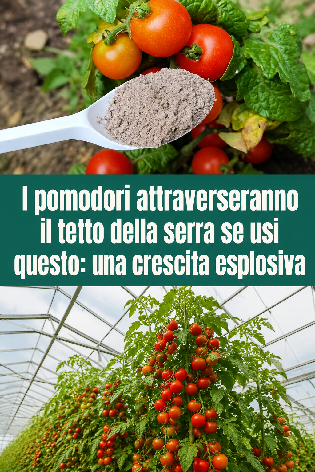 I pomodori attraverseranno il tetto della serra se usi questo: una crescita esplosiva
