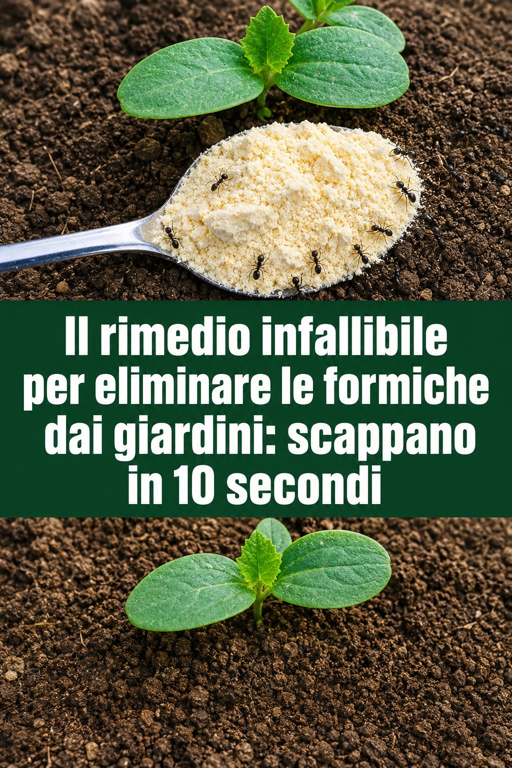 Il rimedio infallibile per eliminare le formiche dai giardini: scappano in 10 secondi