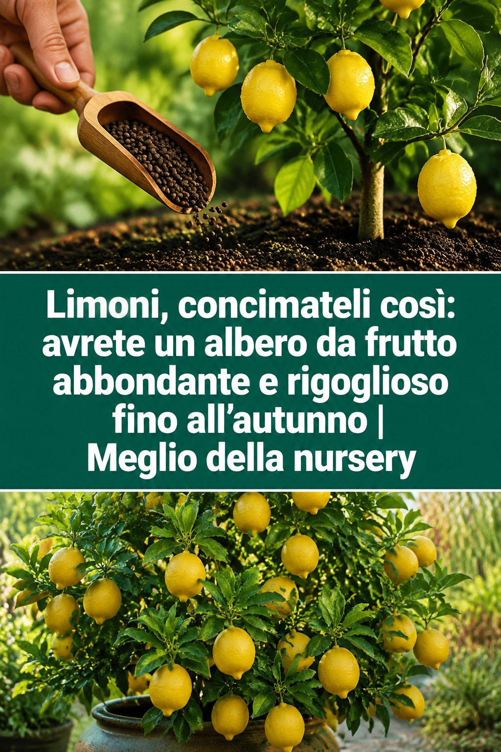 Limoni, concimateli così: avrete un albero da frutto abbondante e rigoglioso fino all’autunno | Meglio della nursery