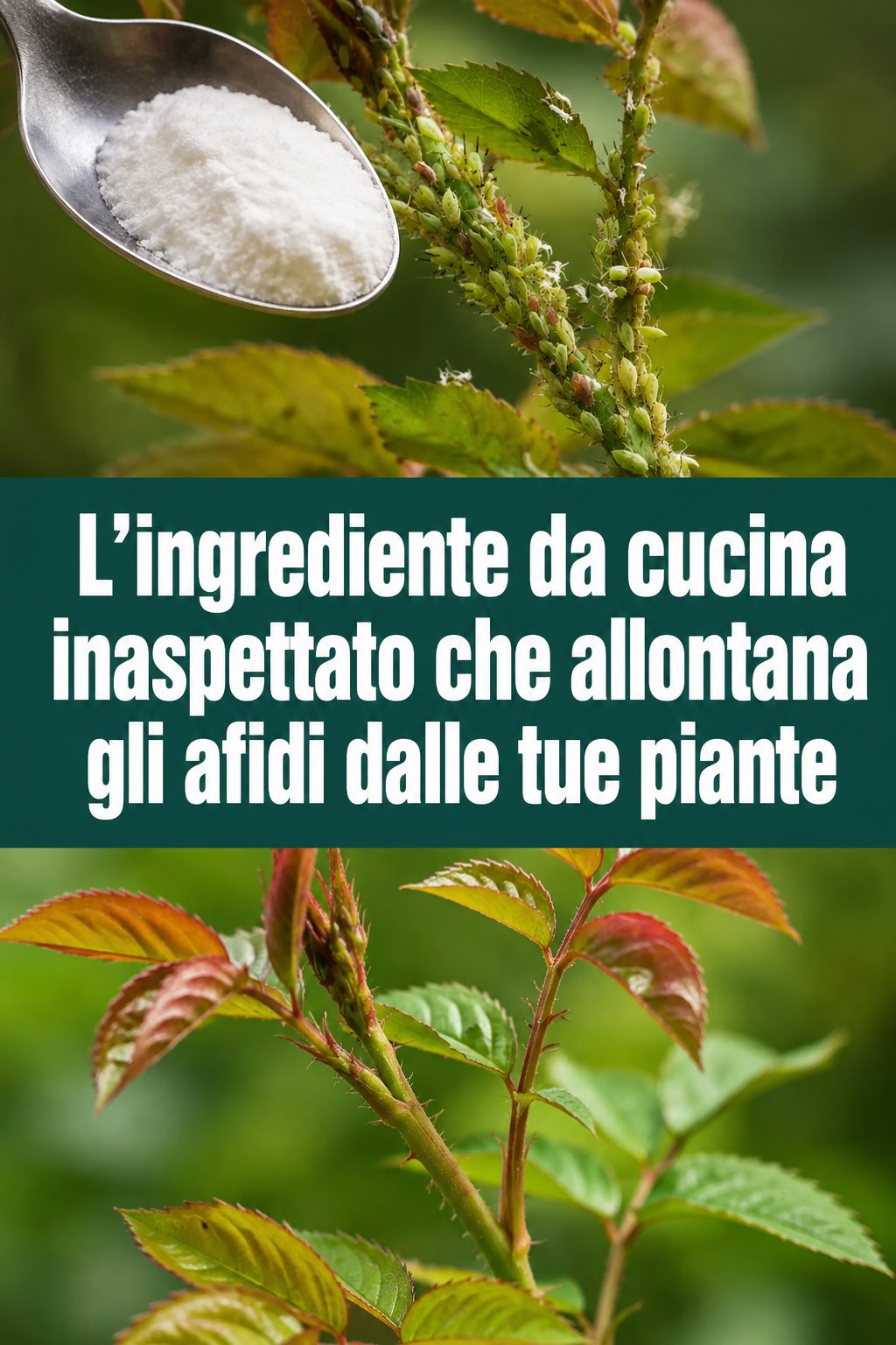 L’ingrediente da cucina inaspettato che allontana gli afidi dalle tue piante