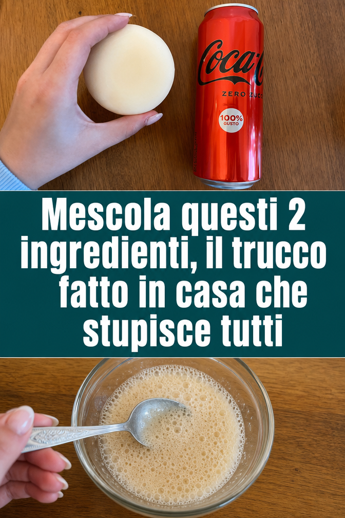 Mescola questi 2 ingredienti, il trucco fatto in casa che stupisce tutti