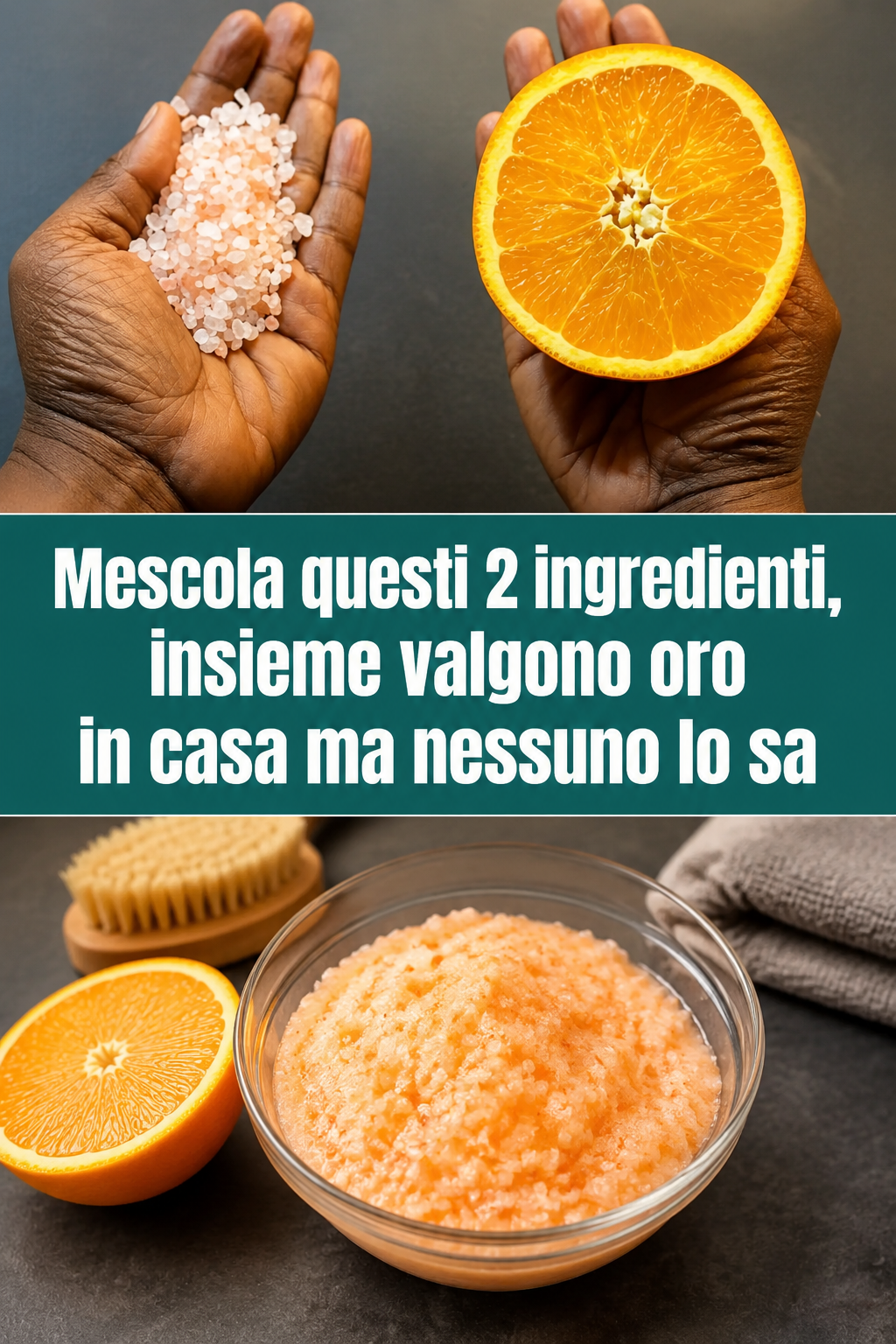 Mescola questi 2 ingredienti, insieme valgono oro in casa ma nessuno lo sa