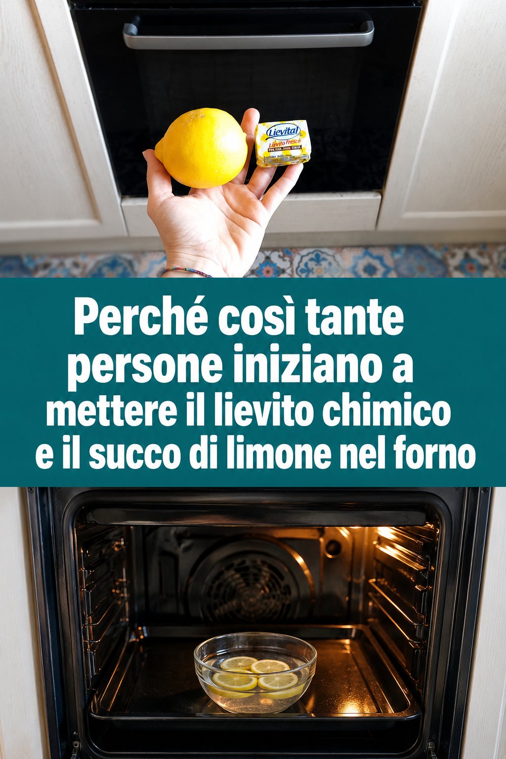 Perché così tante persone iniziano a mettere il lievito chimico e il succo di limone nel forno