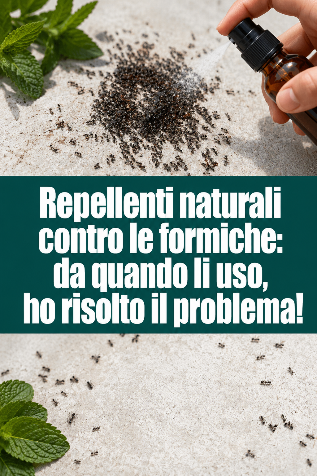 Repellenti naturali contro le formiche: da quando li uso, ho risolto il problema!