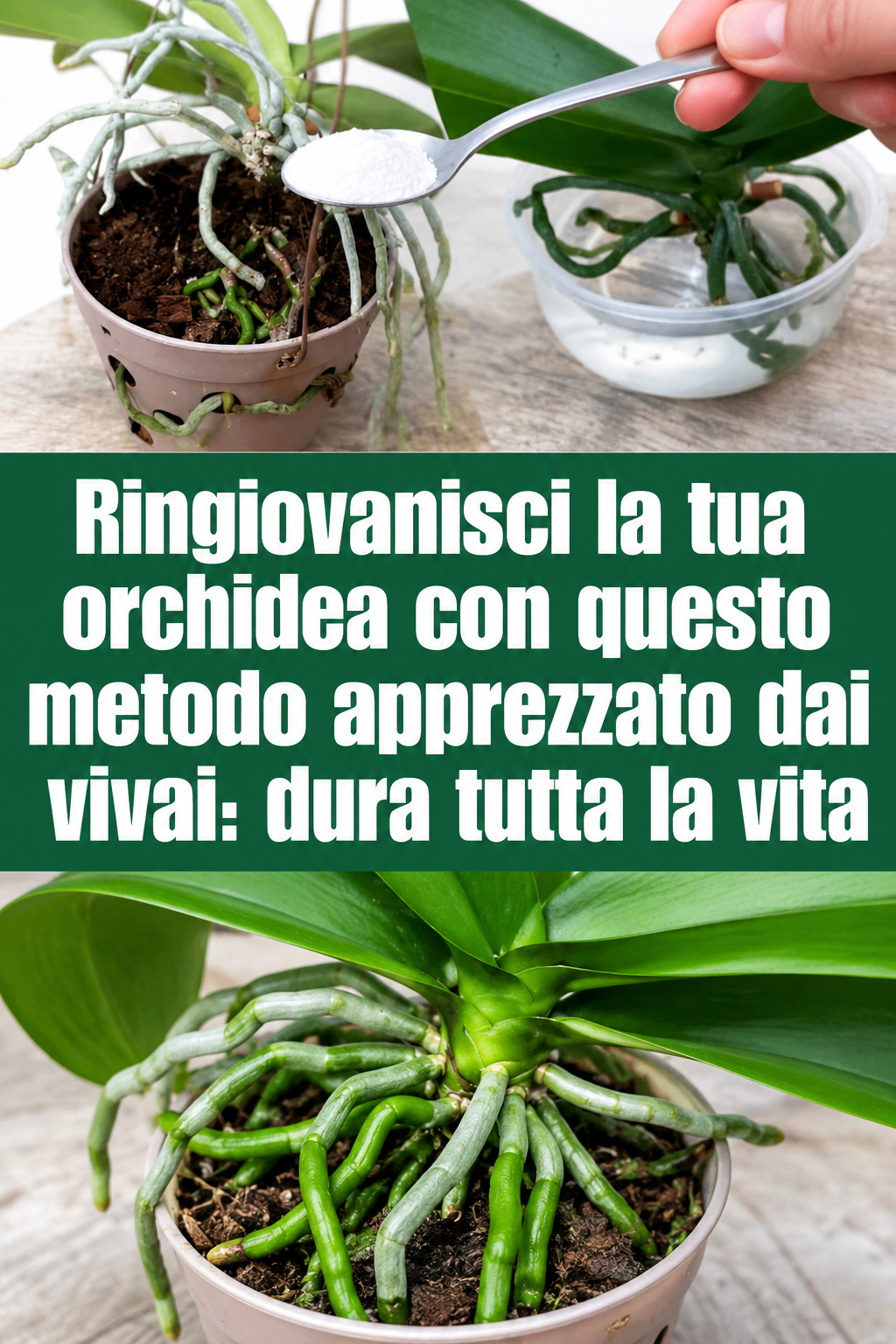 Ringiovanisci la tua orchidea con questo metodo apprezzato dai vivai: dura tutta la vita