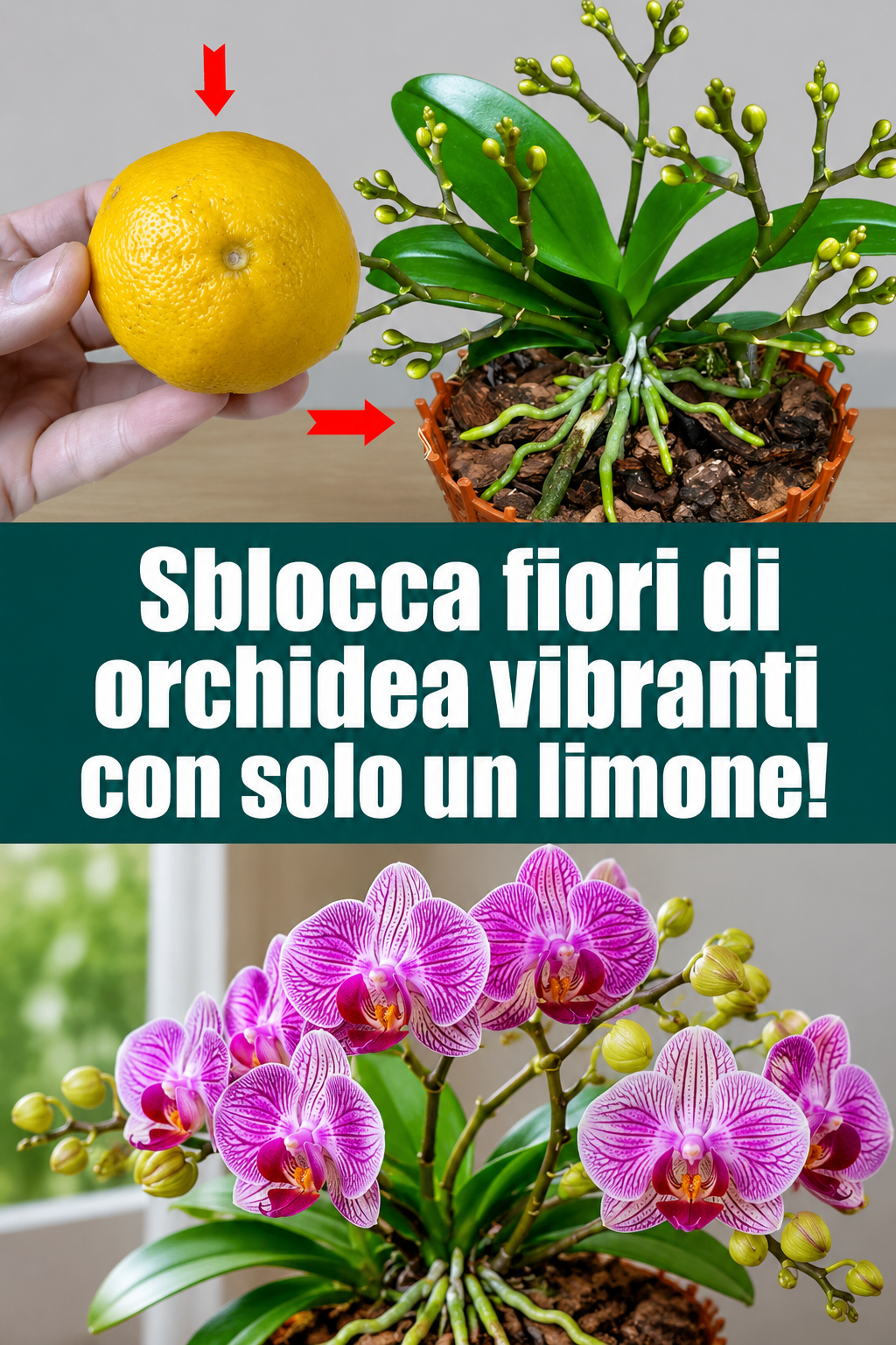 Sblocca fiori di orchidea vibranti con solo un limone!