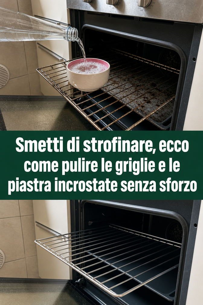 Smetti di strofinare, ecco come pulire le griglie e le piastra incrostate senza sforzo