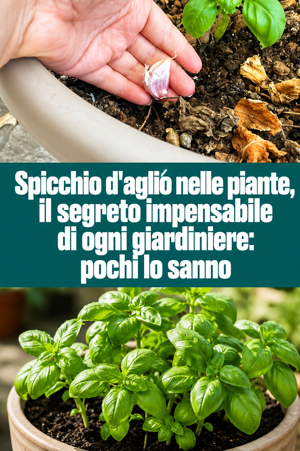 Spicchio d’aglio nelle piante, il segreto impensabile di ogni giardiniere: pochi lo sanno