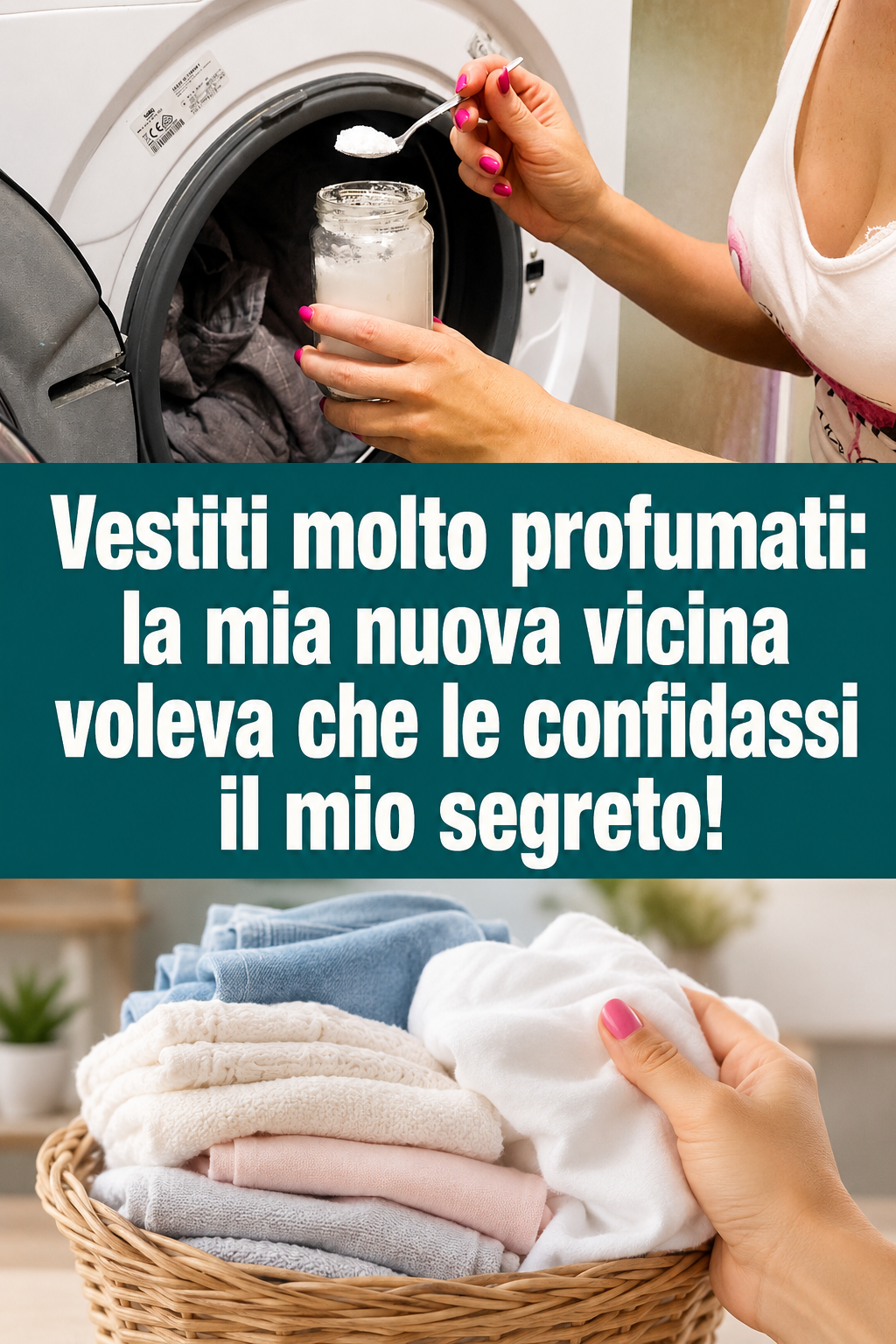 Vestiti molto profumati: la mia nuova vicina voleva che le confidassi il mio segreto!