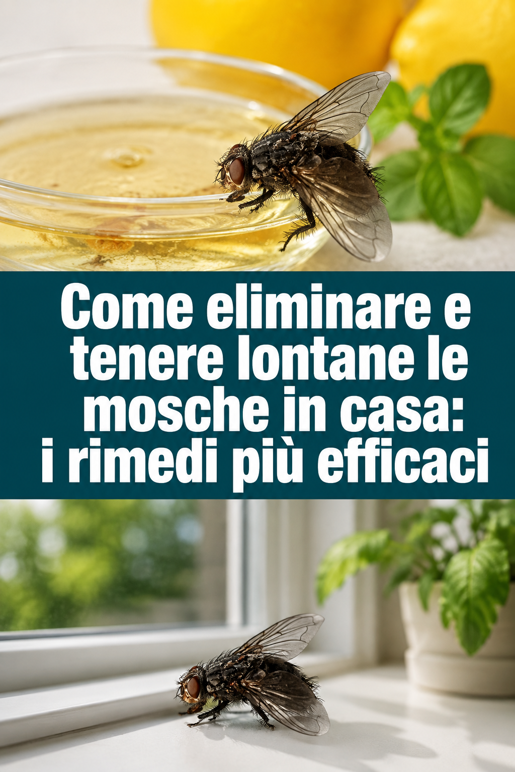 Come eliminare e tenere lontane le mosche in casa: i rimedi più efficaci