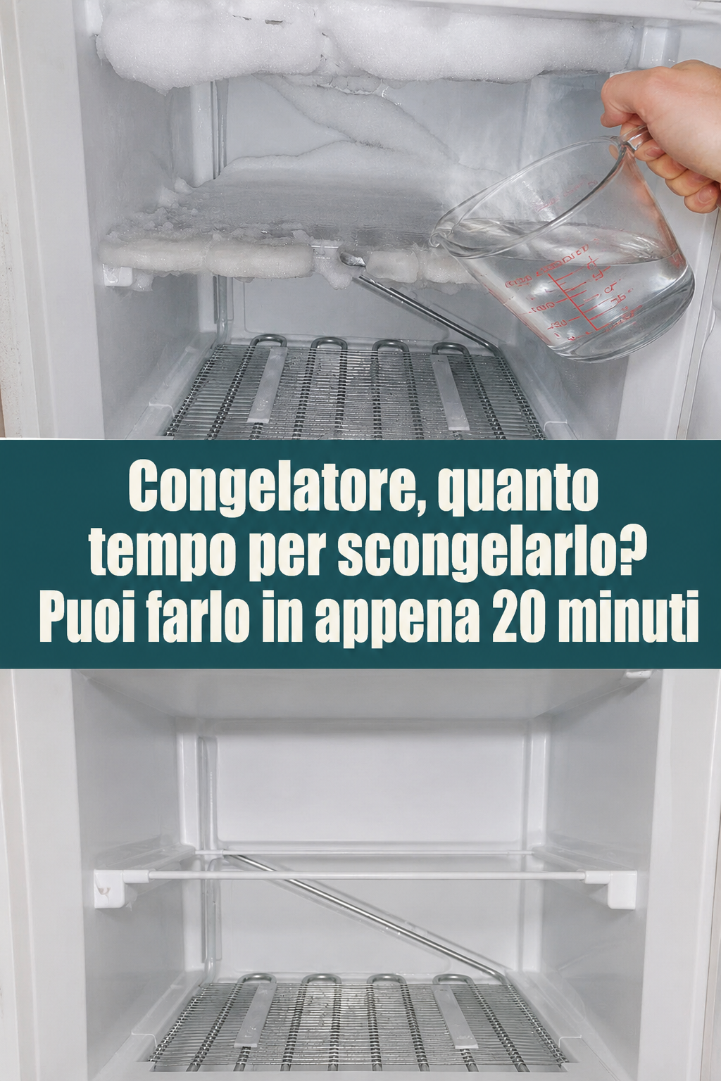 Congelatore, quanto tempo per scongelarlo? Puoi farlo in appena 20 minuti