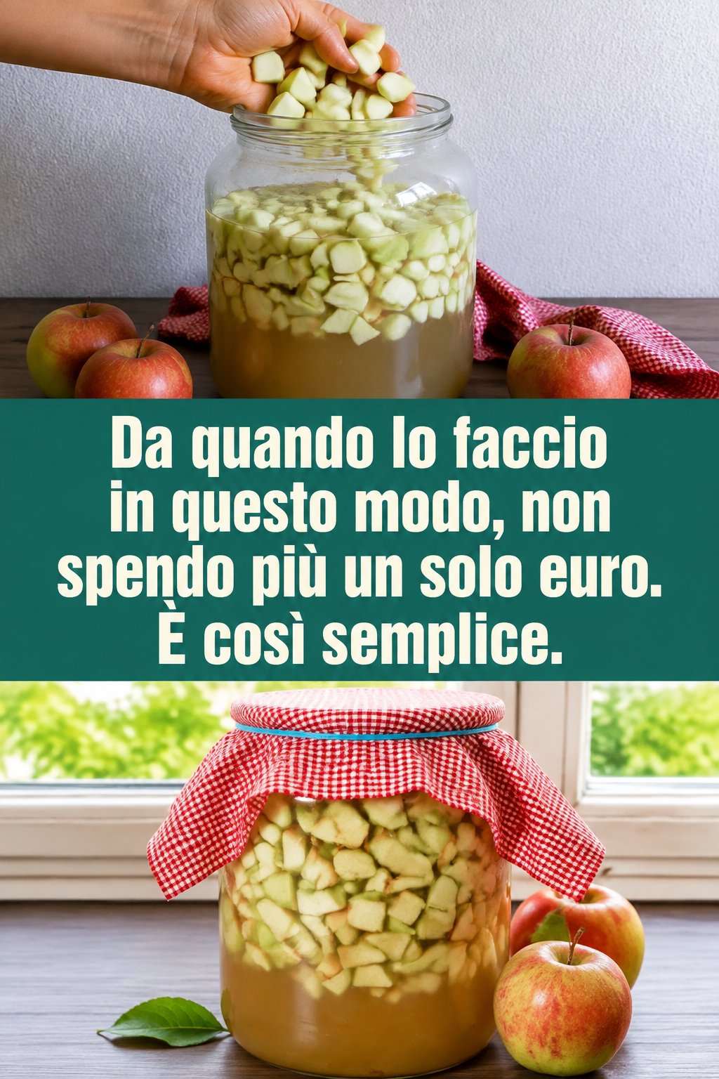 Da quando lo faccio in questo modo, non spendo più un solo euro. È così semplice