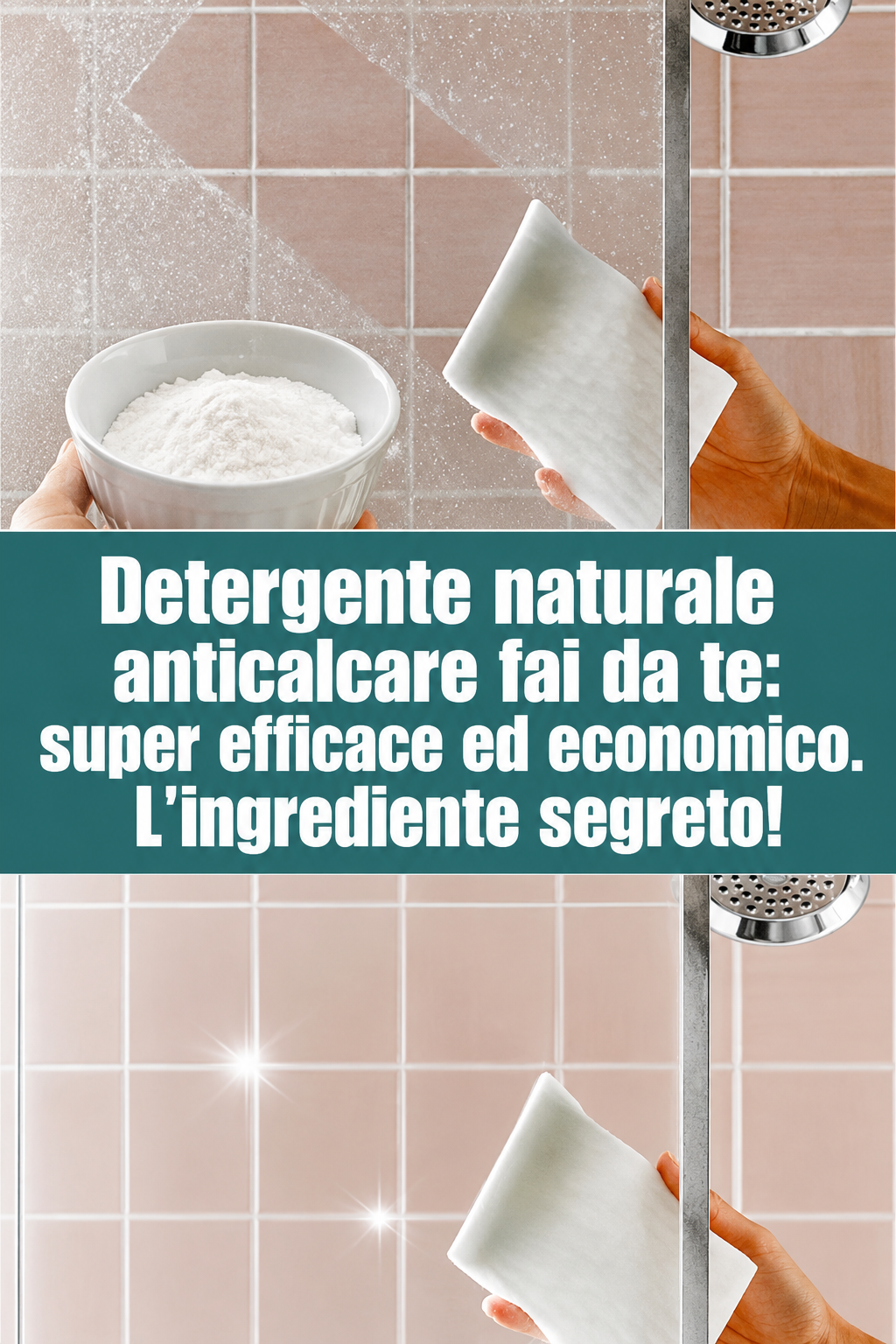 Detergente naturale anticalcare fai da te: super efficace ed economico. L'ingrediente segreto!