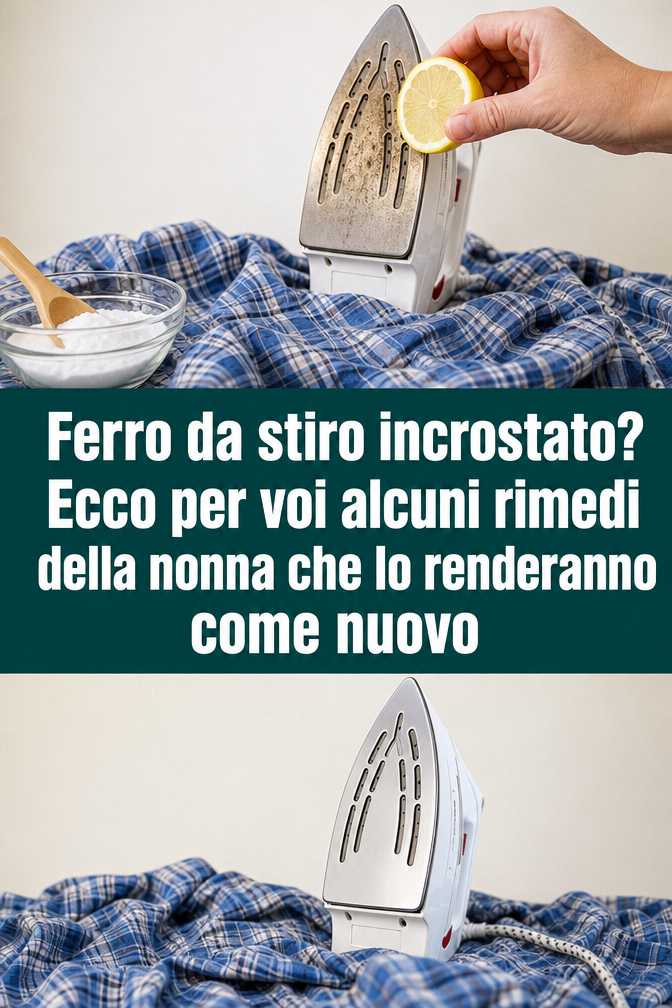 Ferro da stiro incrostato? Ecco per voi alcuni rimedi della nonna che lo renderanno come nuovo