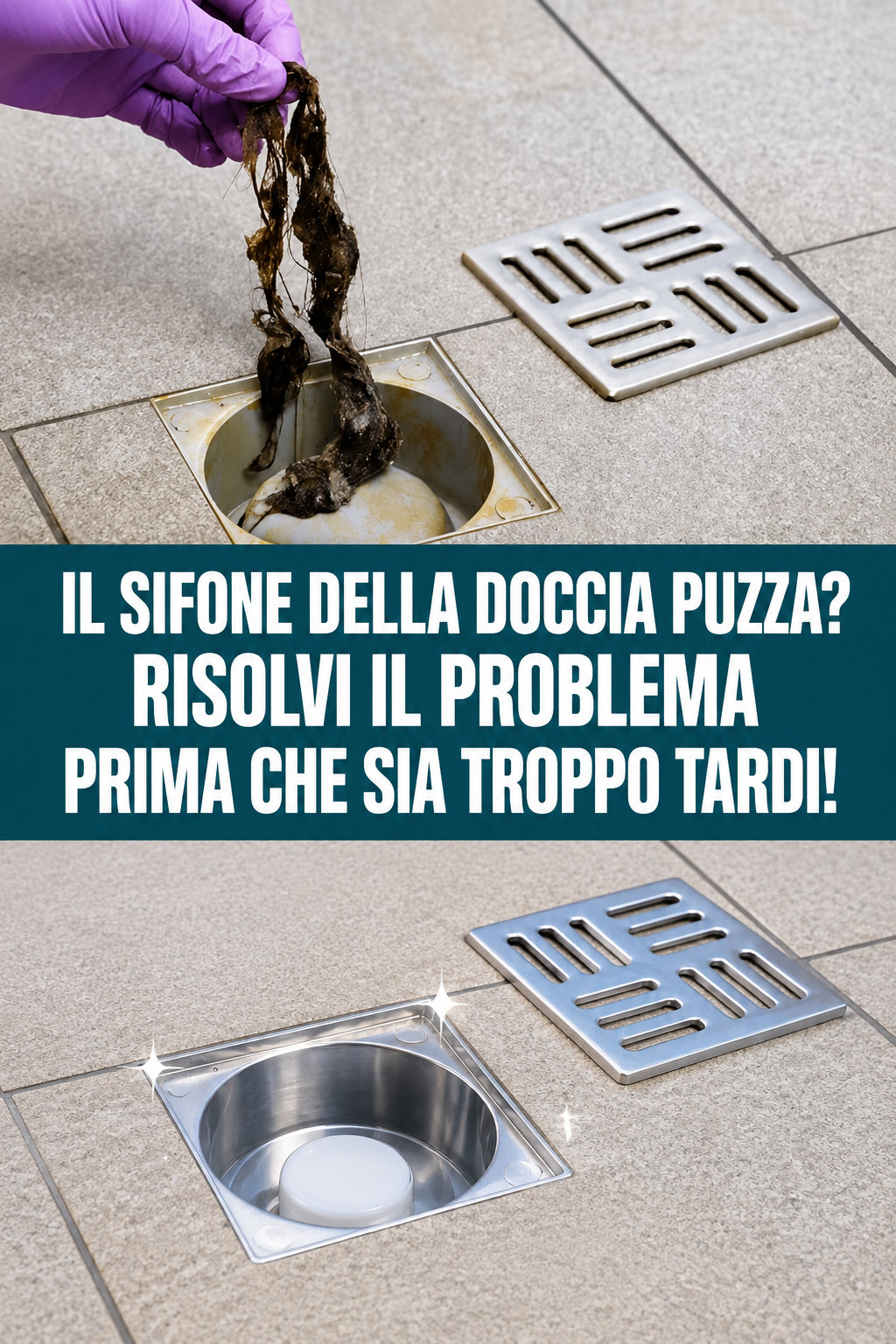 Il sifone della doccia puzza? Risolvi il problema prima che sia troppo tardi!