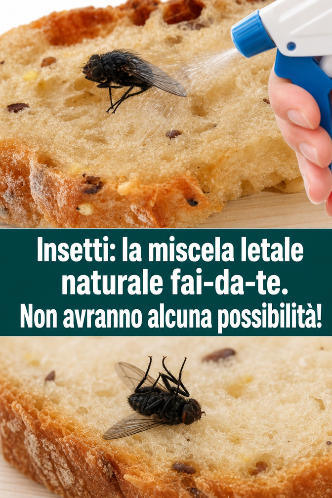 Insetti: la miscela letale naturale fai-da-te. Non avranno alcuna possibilità!