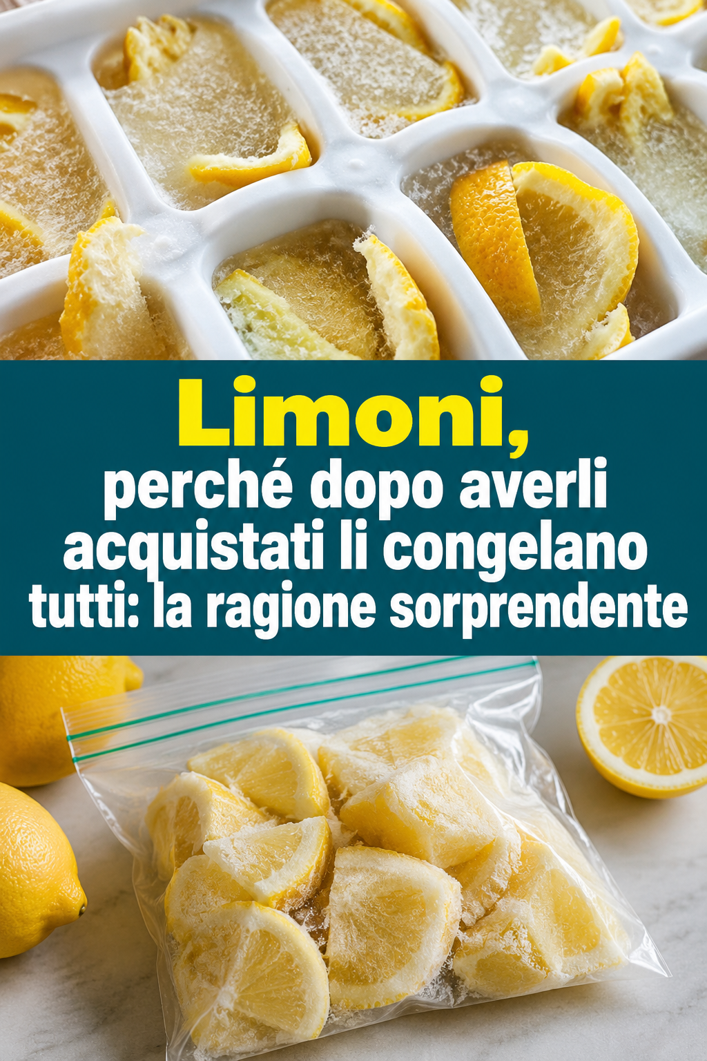 Limoni, perché dopo averli acquistati li congelano tutti: la ragione sorprendente