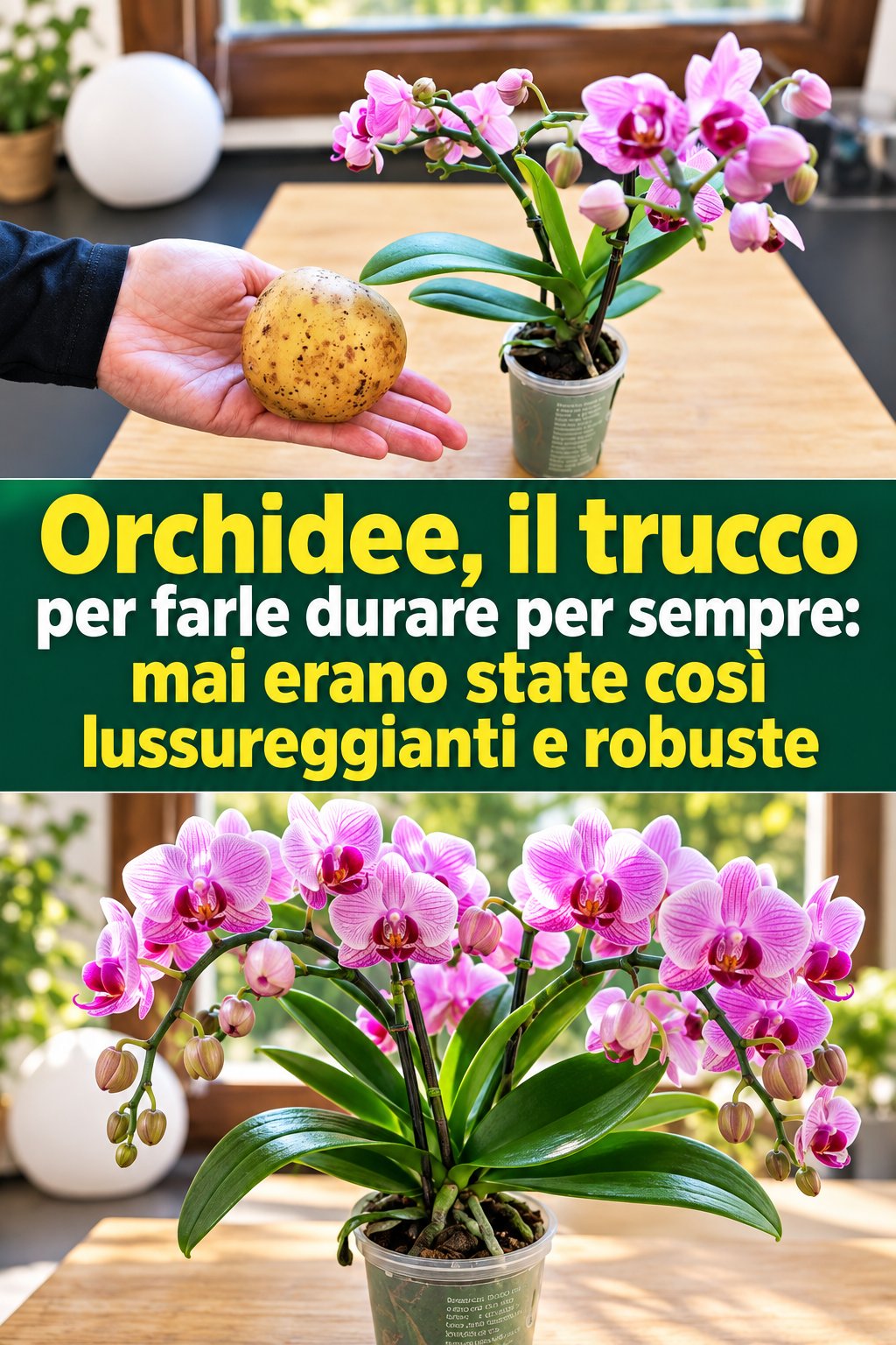 Orchidee, il trucco per farle durare per sempre: mai erano state così lussureggianti e robuste