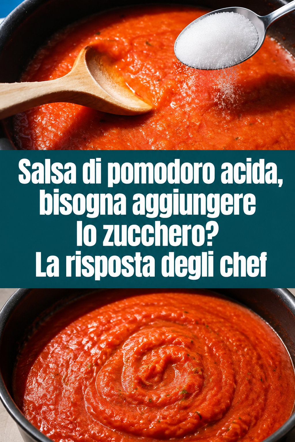 Salsa di pomodoro acida, bisogna aggiungere lo zucchero? La risposta degli chef