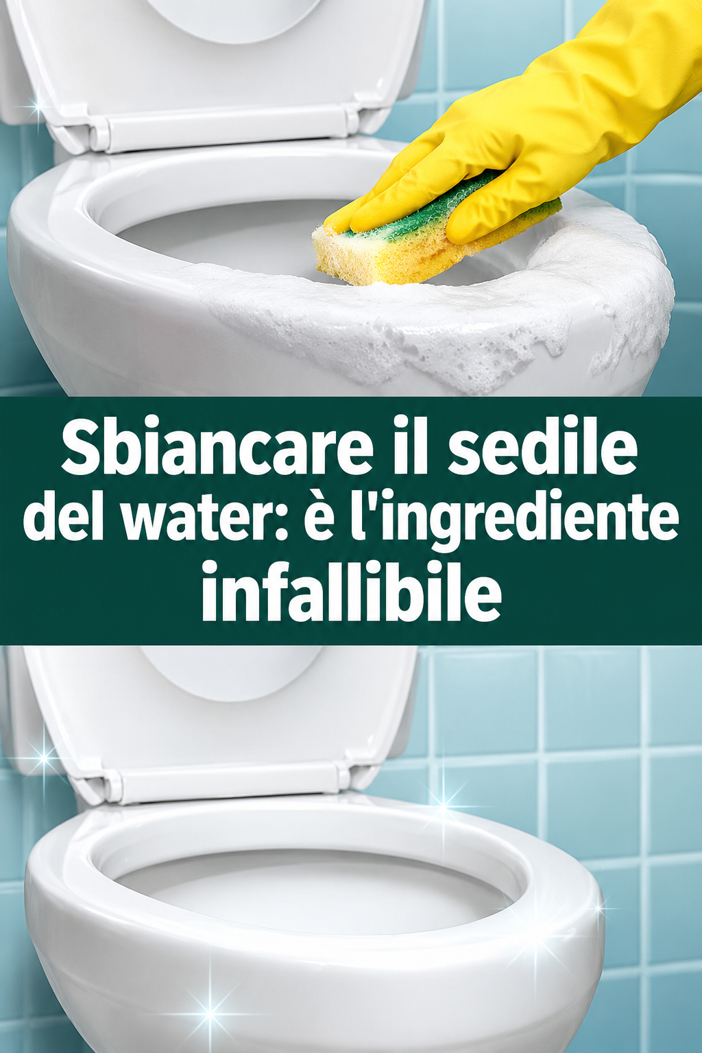 Sbiancare il sedile del water: è l’ingrediente infallibile