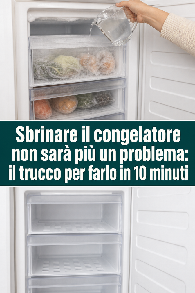 Sbrinare il congelatore non sarà più un problema: il trucco per farlo in 10 minuti