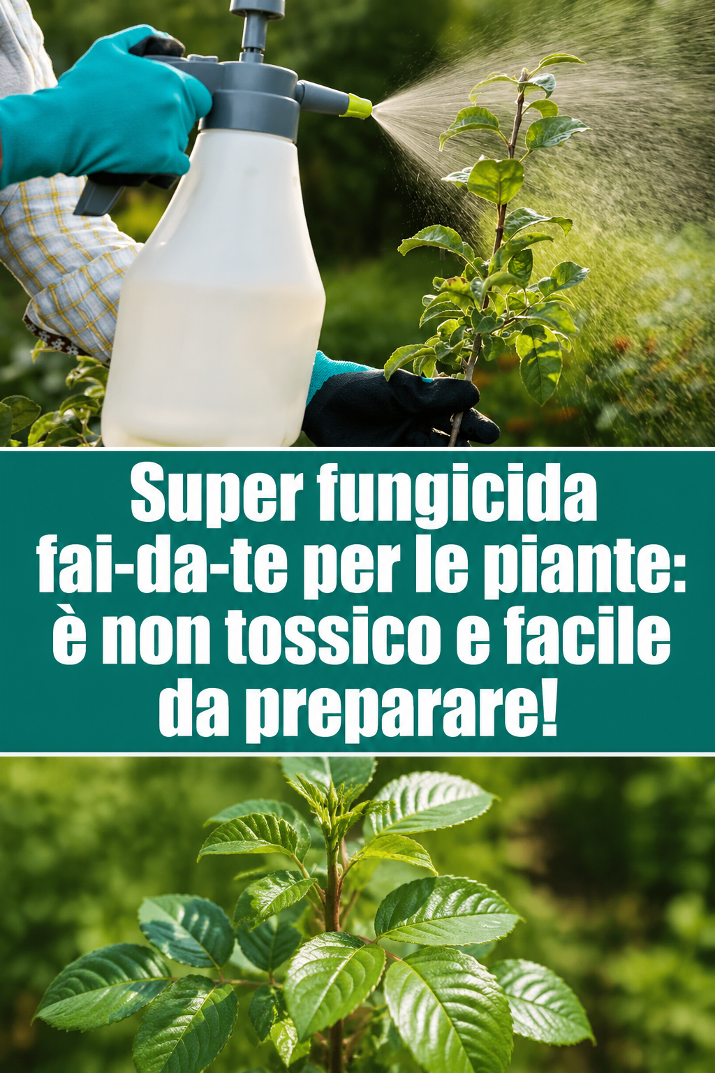Super fungicida fai-da-te per le piante: è non tossico e facile da preparare!
