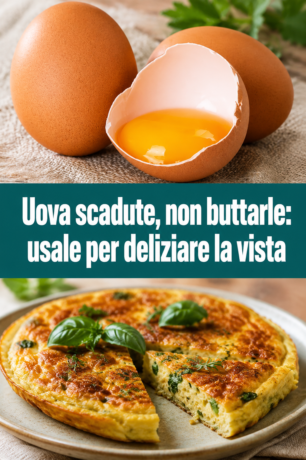 Uova scadute, non buttarle: usale per deliziare la vista